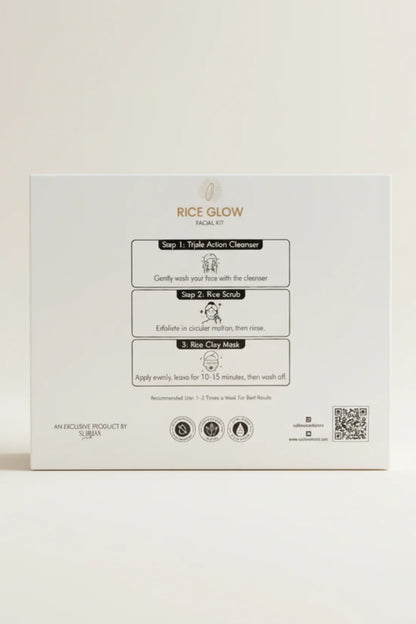 3-Step Rice Glow Facial Kit