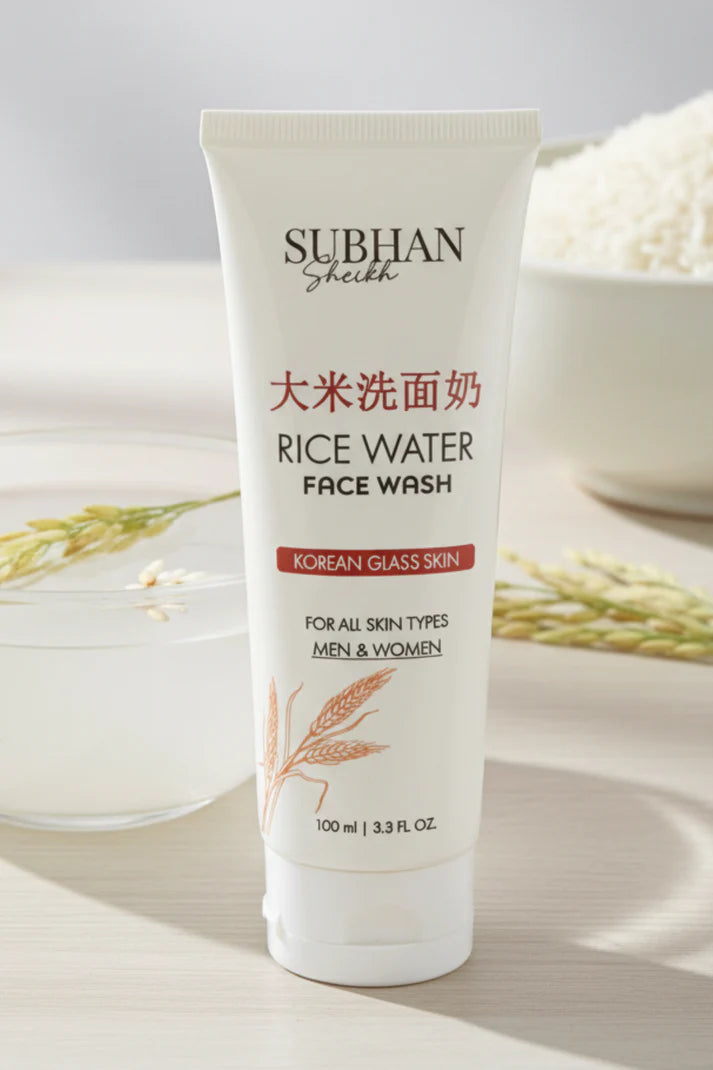 Rice Water Face Wash - For Men & Women