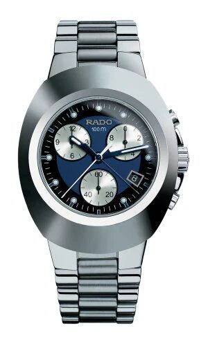 Rado  Chronograph Blue Dial Men’s Watch – Stainless Steel & Titanium  Sale price